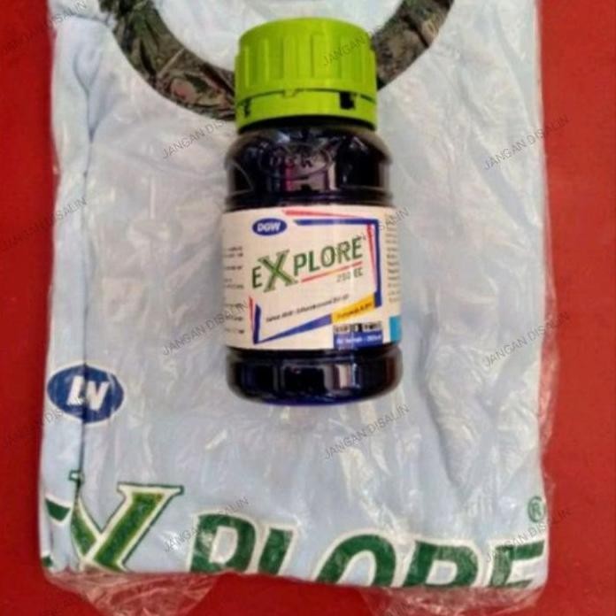 

Terlaris Fungisida Explore 250 Ec Difenokonazol 250 G/L 250 Ml + Bonus Kaos Kuning Tanaman Padi