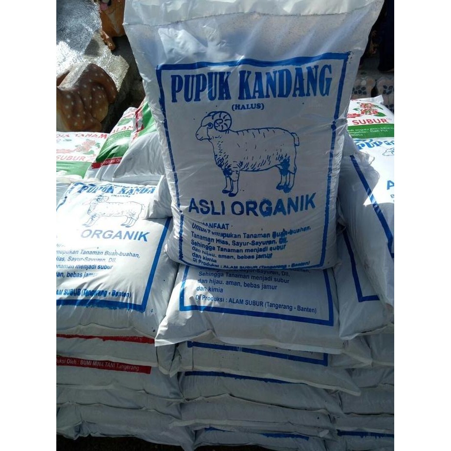 

Terlaris Pupuk Kandang Kambing Organik/Gojek Only