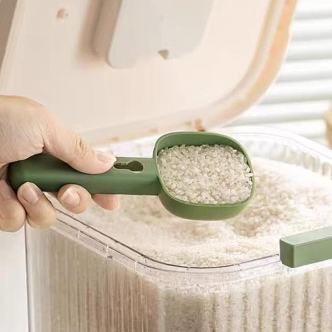 

Terlaris 99Khome Tempat Beras Anti Kutu Dan Serangga Kotak Penyimpanan Tepung Makanan Kucing Transparan K1042