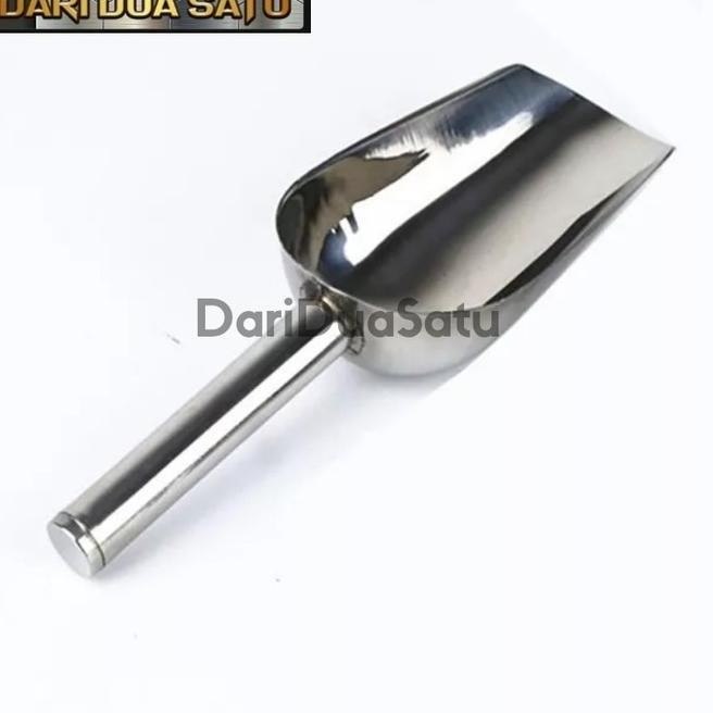 

Terlaris Baru Sekop Es Batu Stainless Steel Sendok Skop Tepung Beras Biji Bubuk Kopi Terlaris