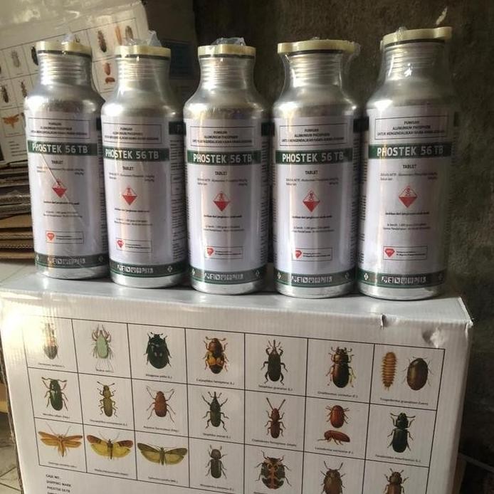 

Terlaris [Kinetic] Phostek Obat Fumigasi Kutu Beras Jagung Tepung Fumigan Pengendali Hama Gudang 334 Tablet Ph3 Promo Diskon