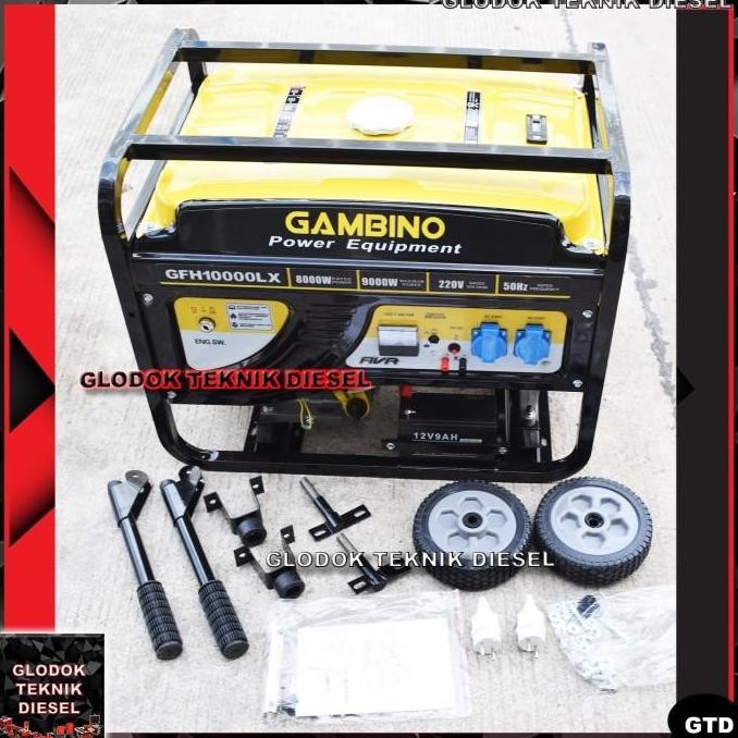 Genset Bensin 8000 W Gasoline Generator Listrik 9000 Watt Gfh 10000 Lx