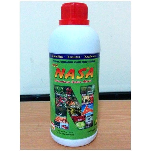 

Terlaris Pupuk Organik Cair (Poc) Nasa 500Cc N1Vm