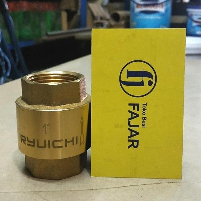 ~~~] Klep bawah pompa air kuningan foot tusen valve 1 shimizu sanyo dab