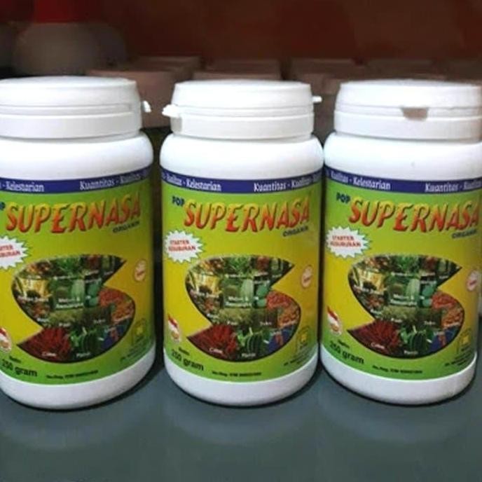 

Terlaris Pupuk Organik Penyubur Tanaman Dan Tanah, Super Nasa 250Gr, 100% Asli