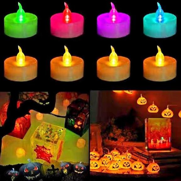 Lampu Lilin LED Mini Dekorasi Lampu Kecil Warm White Baterai Grosir Termurah