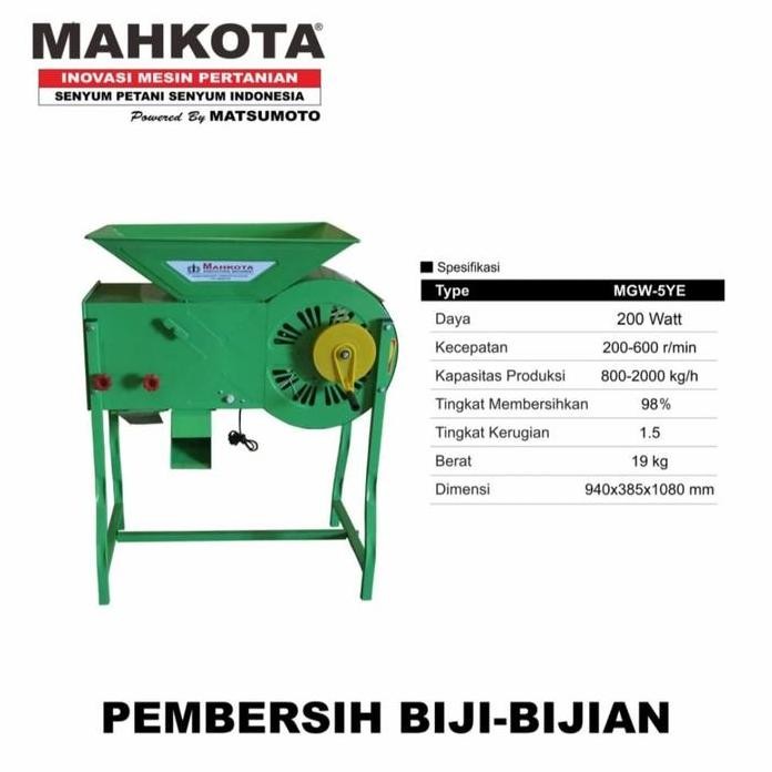 

Terlaris Mesin Pembersih Biji-Bijian Jagung,Padi,Kacang,Dll Komplit Mesin