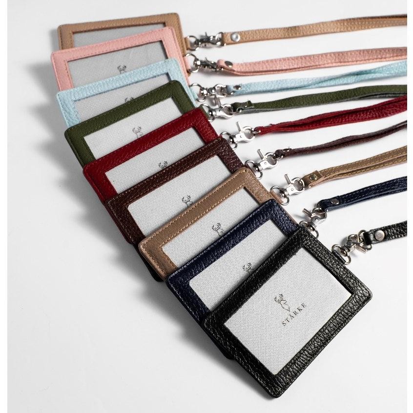 

NEW PRODUCT LANYARD NAME TAG ID CARD AESTHETIC KULIT ASLI PREMIUM STARKE HUSTLE HOG TEXTURED SIENNAOUTLET487