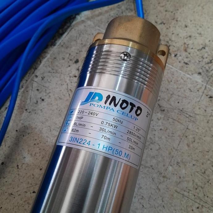Pompa air satelit submersible INOTO 3IN224 1 HP