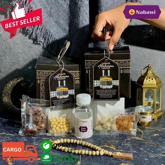 

Silahkan Order] Hampers Gift Miniatur Ka'bah Makanan Khas Arab Souvenir Haji Umroh