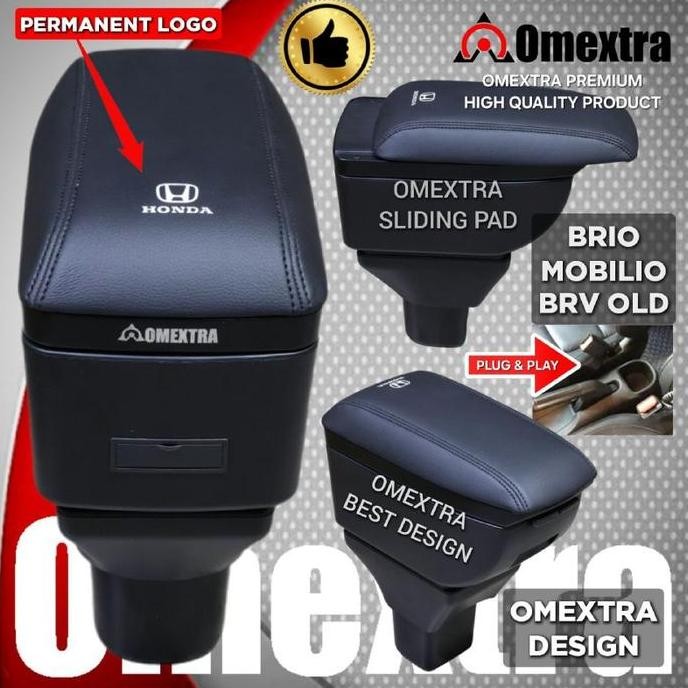 Omextra Design Armrest Brio BRV Mobilio Console Box Brio Armrest Box