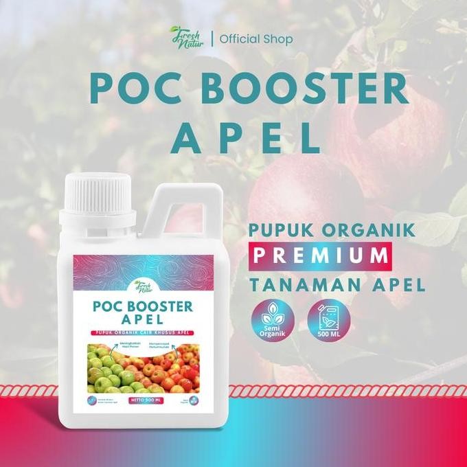 

Terlaris [Cod Tersedia] Poc Booster Apel 500 Ml - Pupuk Organik Cair Dan Zpt Khusus Tanaman Apel & Pelebat Buah Apel