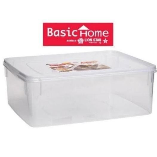 ] Box Kotak Donat Donatsu Plastik Kuat Awet Lion Star Food Grade Tinggi Jumbo Besar 37X30X13CM Food 