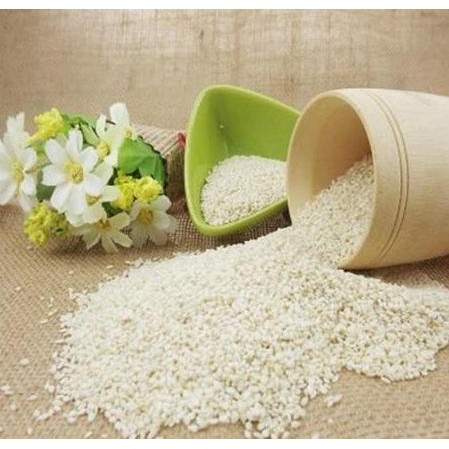 monggo] Wijen Putih 50gram / White Sesame Seed / Biji wijen Putih