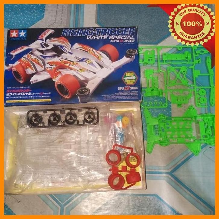 [HSS] TAMIYA MINI 4WD RISING TRIGGER WHITE SPECIAL