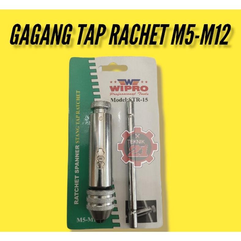 GAGANG TAP RACHET WIPRO M5-M12 HAND TAP RACHET WIPRO