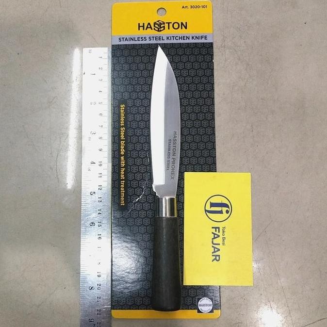 ,,,,,,,] pisau dapur belati haston prohex model cap garpu