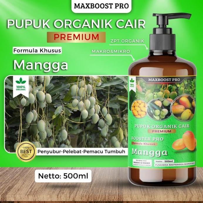 

Terlaris Maxboost Pro - Pupuk Organik Cair Khusus Mangga | Hasil Buah Lebat Dan Berkualitas Tinggi | Nutrisi Lengkap Untuk Pertumbuhan Optimal