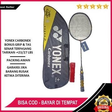 TERLARIS  RAKET BADMINTON IMPORT YONEX SUPER QUALITY BONUS TAS GRIP - RAKET YONEX - RAKET MURAH - RA