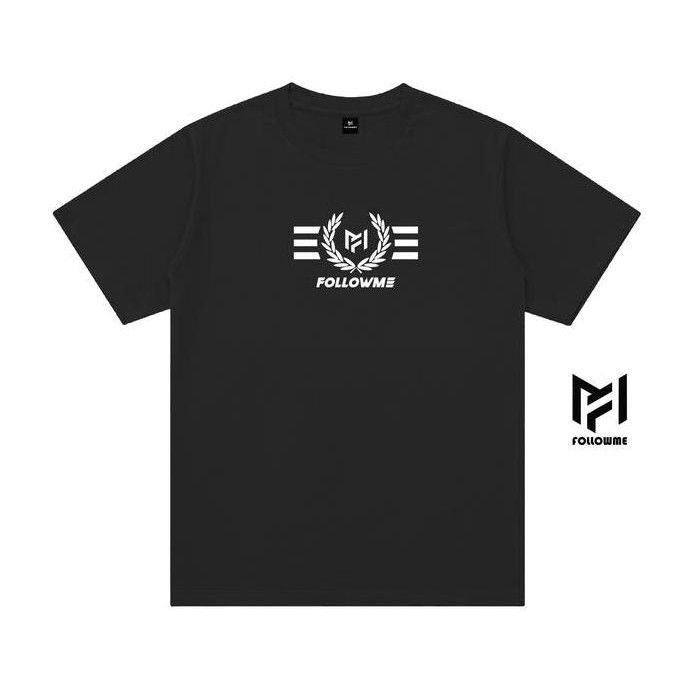 

Terlaris Followme - Kaos Pendek Followme Padi Putih Premium Quality Unisex Basic Hitam Oblong Polos Sablon Tebal Panjang Nyaman Wanita