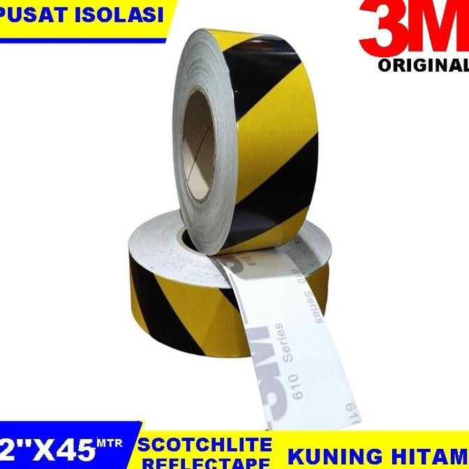 

TERMURAH - Stiker Reflective 3m Hitam-Kuning