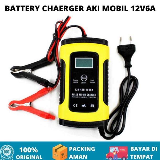 Venus Intelligent Battery Charger Aki Mobil 12V6A-UD20 / Carger Casan Aki Mobil Motor Kering Basah O