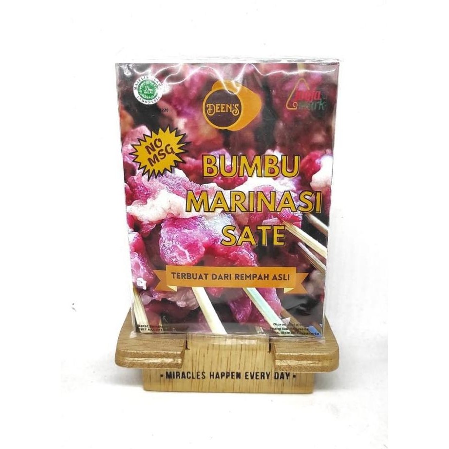 

Buruan beli] [RESELLER] Bumbu Marinasi Sate DEEN'S 30 gr - Tanpa MSG