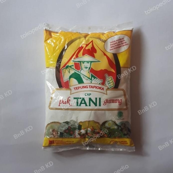 

Terlaris Tepung Tapioka Pak Tani Gunung 500 Gr / Kanji