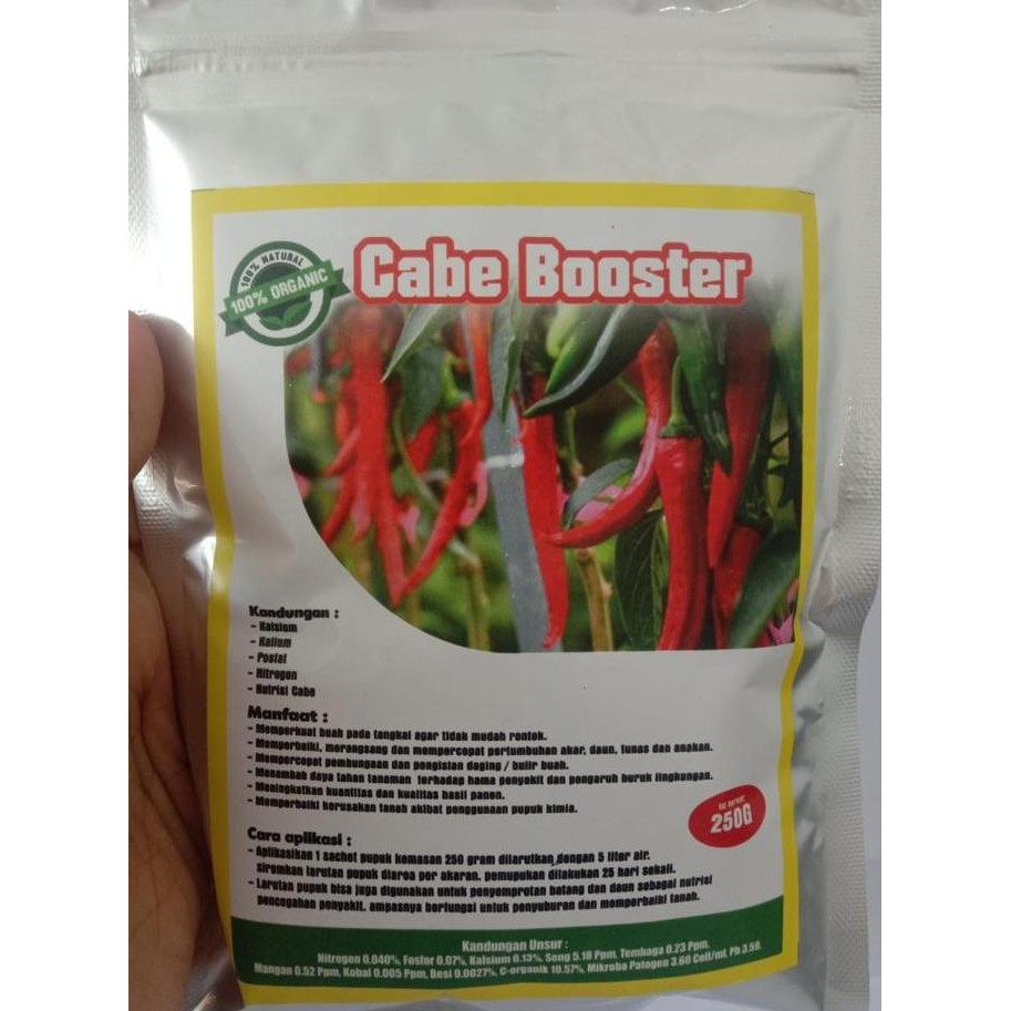

Terlaris Pupuk Organik Booster Cabai Penyubur Dan Pelebat Cabe Rawit , Merah , Hijau ,Perangsang Pemicu Agar Cepat Berbuah Lebat Serbuk Terbaik Ampuh Tidahk Mudah Rontok