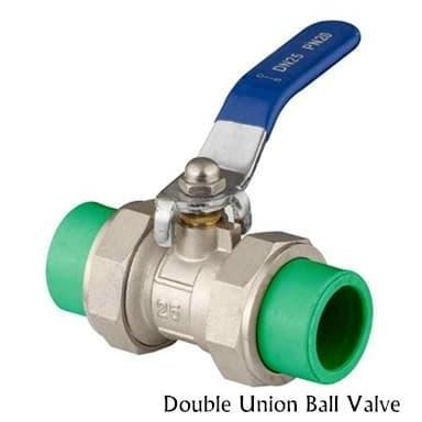 Union Ball Valve Brass PPR 1 inch Double Union Ball Valve PPR 32mm True Union Ball Valve PPR 32 mm