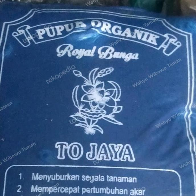 

Terlaris Pupuk Organik Royal Bunga To Jaya Biru Berat -/+ 3.5Kg