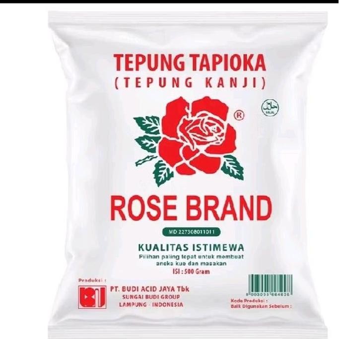 

Terlaris Promo Rose Brand Tepung Tapioka Tepung Kanji 500 Gram / Tepung Serbaguna (Packing Aman)