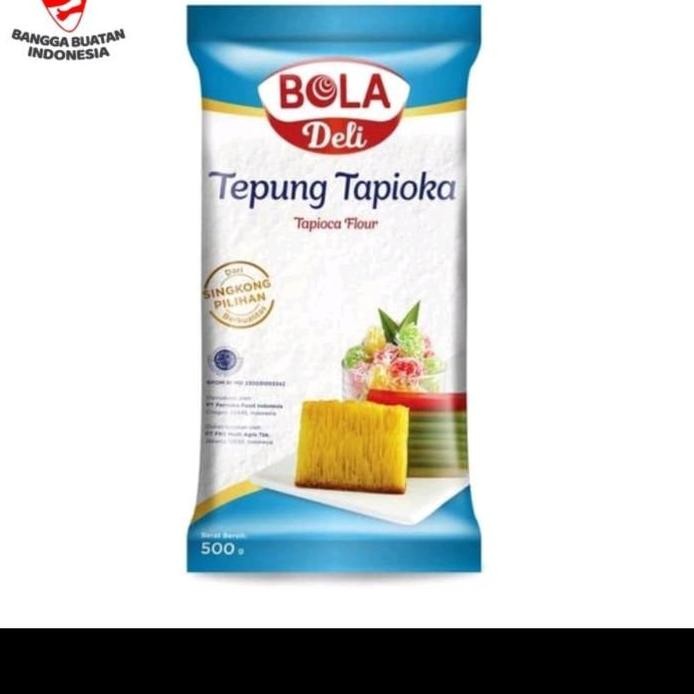 

Terlaris Tepung Tapioka / Kanji Bola Deli 500 Gr