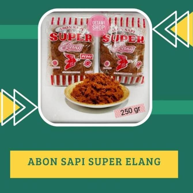 

Abon Sapi SUPER "ELANG