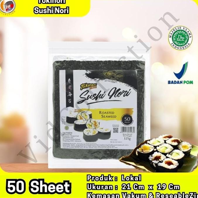 

Manjun Yaki Sushi Nori Rumput Laut Roasted Seaweed Economy 50 Lembar