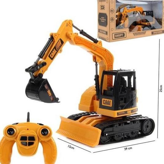 Miliki Rc Engineering Truck Digger 9203A Mainan Remote Control Excavator Jumbo 1:20 Bergerak Mobil