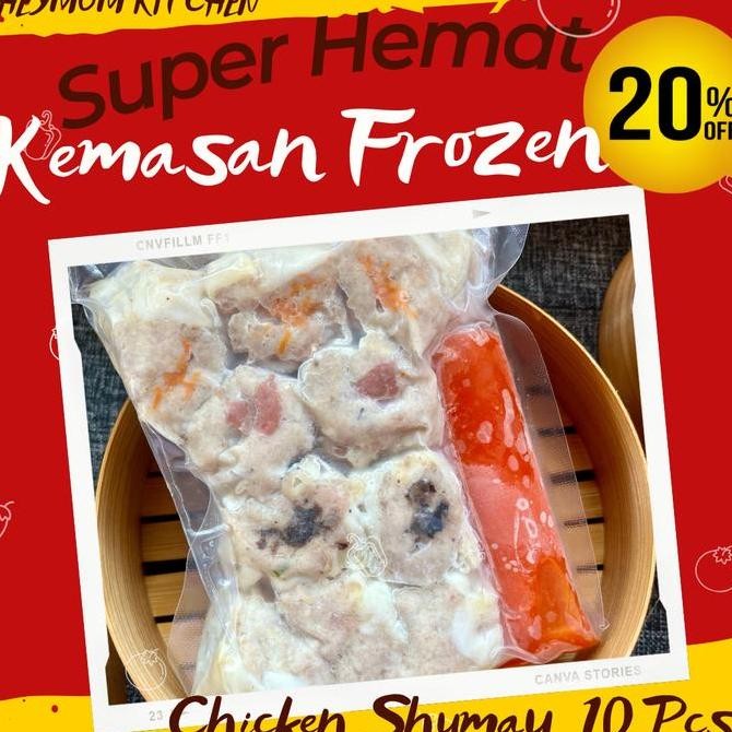 

DIMSUM SIOMAY AYAM / CHICKEN SHUMAY DENGAN SPECIAL SAUCE