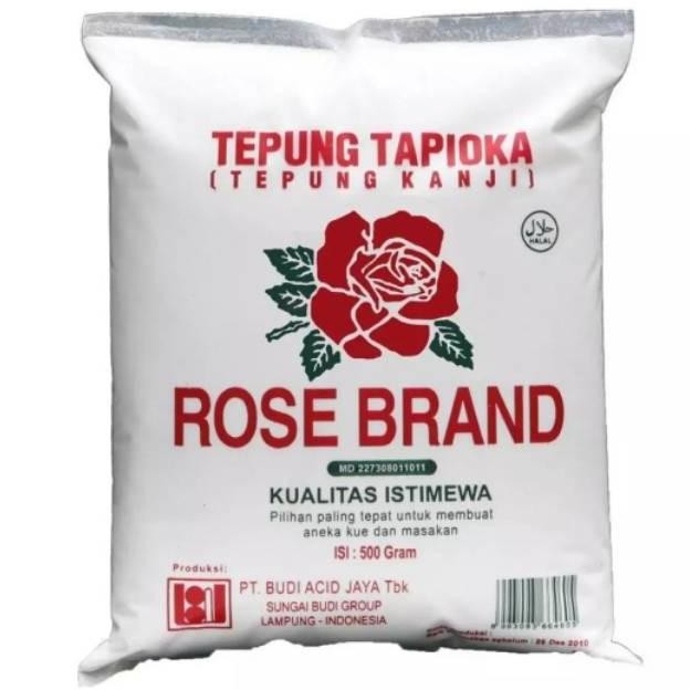 

Terlaris Tepung Tapioka Rose Brand 500Gr / Tepung Kanji Dstk12