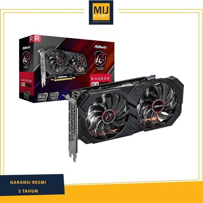 HARGA DISC - VGA ASROCK AMD Radeon RX 570 RX570 Phantom Gaming Elite 8G