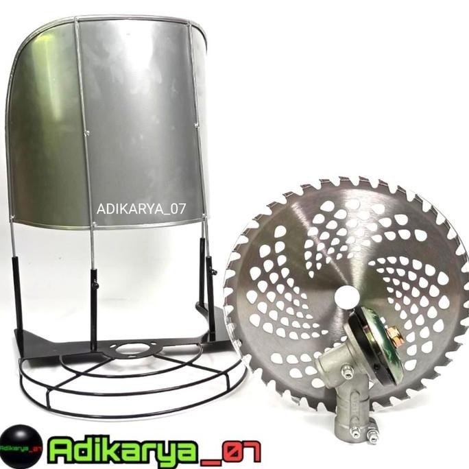 

Terlaris Alat Panen Padi Tebeng Potong Padi Mini Tiller Alat Potong Padi Tudung Potong Padi+Pisau+Gear Case