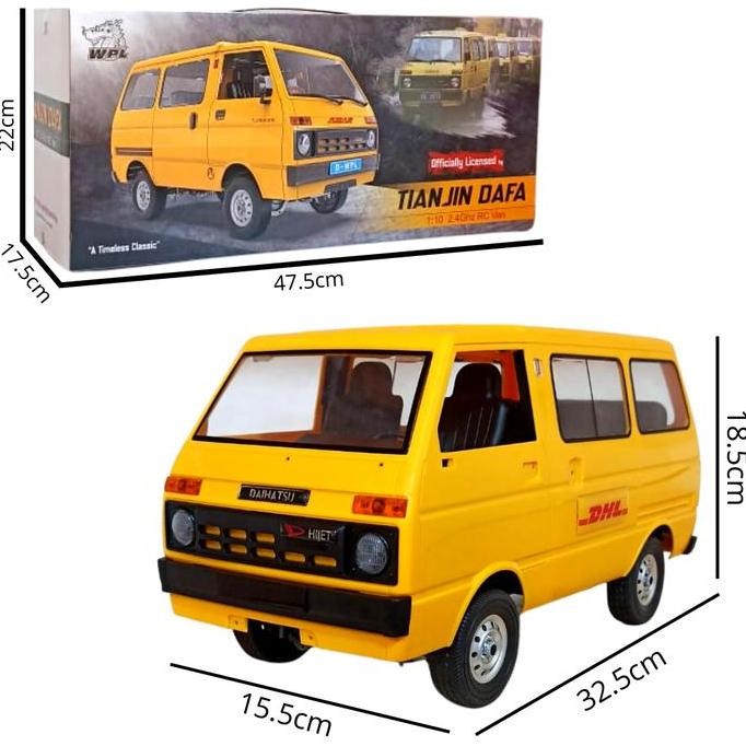 Diskon Wpl D42 Rc Car 1/10 / Rc Drift Daihatsu Hijet / Mobil Remote Control