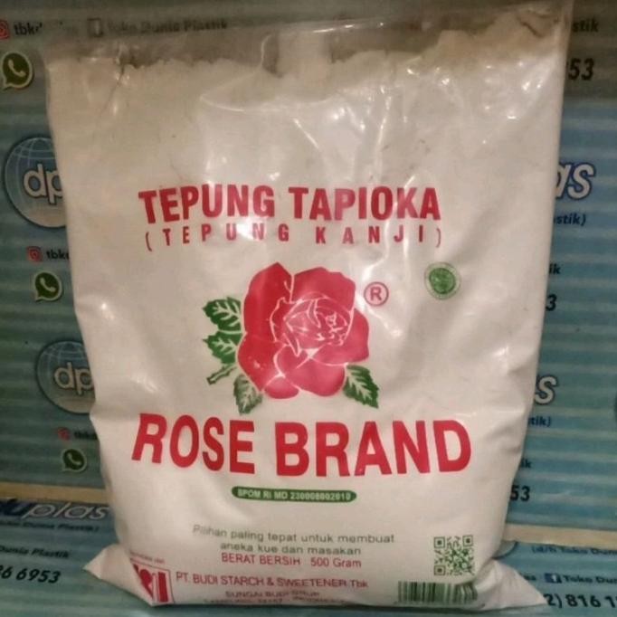 

Terlaris Sale Termurah Tepung Tapioka Kanji Rose Brand 500 Gram Readyy