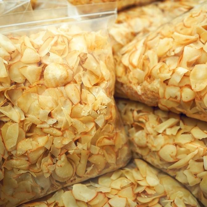 

1 KG - Singkong Original Captain Cemilan food Snacks Makanan Chips Keripik Pedas Goreng