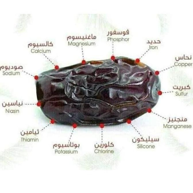 

Kurma Ajwa Al Madina Kurma Nabi 1kg
