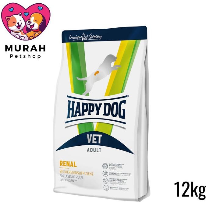 HAPPY DOG Vet Renal 12kg Makanan Kering Anjing