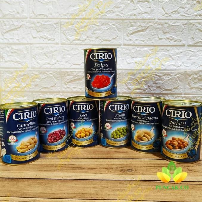 

Cirio Red Kidney Bean / Kacang Merah Dalam Larutan Garam 400g