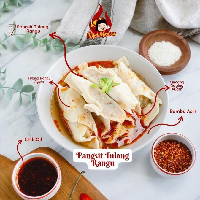 

Trio Pangsit Nyai mercon (Paket tiga Pangsit Nyai mercon) Frozen Food