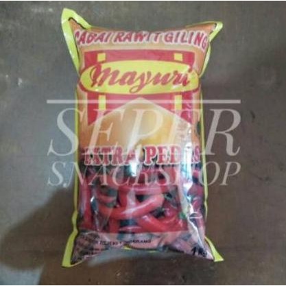 

CABE BUBUK SUPER PEDAS MAYURI 1 KG