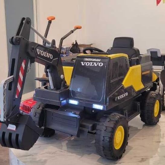 Spesial Mobil Aki Anak Excavator Volvo (Ve888 M) Lisensi Dinotoys Ungaran