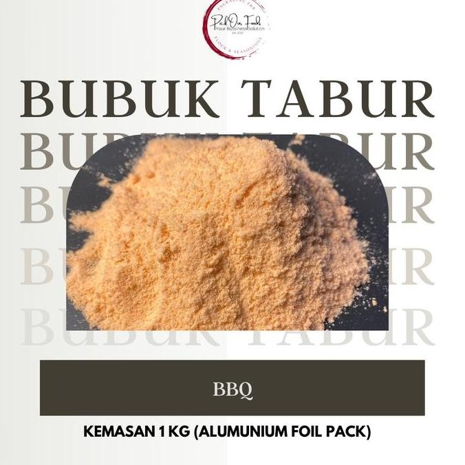 

Bubuk Tabur BBQ / Bubuk Tabur BBQ Shihlin / Bumbu tabur 1kg
